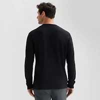 Stylus Mens Crew Neck Long Sleeve T-Shirt