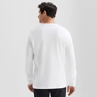 Stylus Mens Crew Neck Long Sleeve T-Shirt