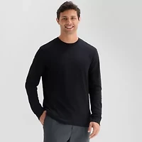Stylus Mens Crew Neck Long Sleeve T-Shirt