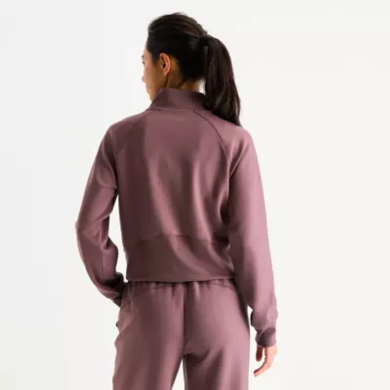 Xersion Womens Scuba Luxe Half Zip Pullover