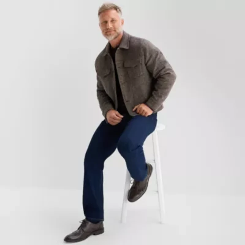 Stafford Mens Midweight Shirt Jacket