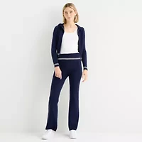 Forever 21 Womens Juniors Flare Mid Rise Sweatpant