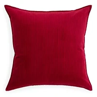 North Pole Trading Co. Holiday Corduroy Euro Sham