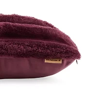 Bearpaw Milburn Faux Fur Square Throw Pillow