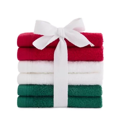 Home Expressions 6pc Washcloth Set