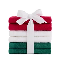 Home Expressions 6pc Washcloth Set
