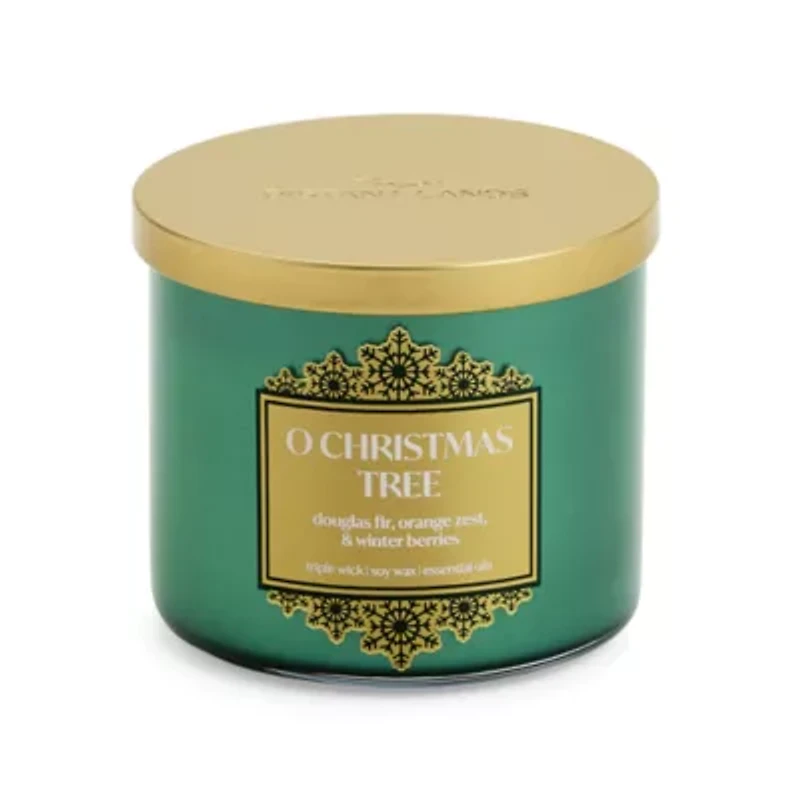 Distant Lands O' Christmas Tree 3-Wick Scented Jar Candle