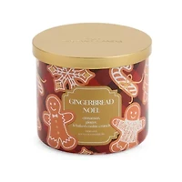 Distant Lands Gingerbread Noel 3-Wick Scented Jar Candle
