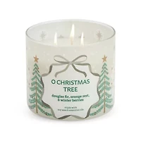 Distant Lands O' Christmas Tree 3-Wick Scented Jar Candle
