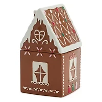 North Pole Trading Co. Gingerbread Stoneware Cookie Jar