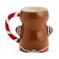 North Pole Trading Co. Mr. Gingerbread Holiday Coffee Mug