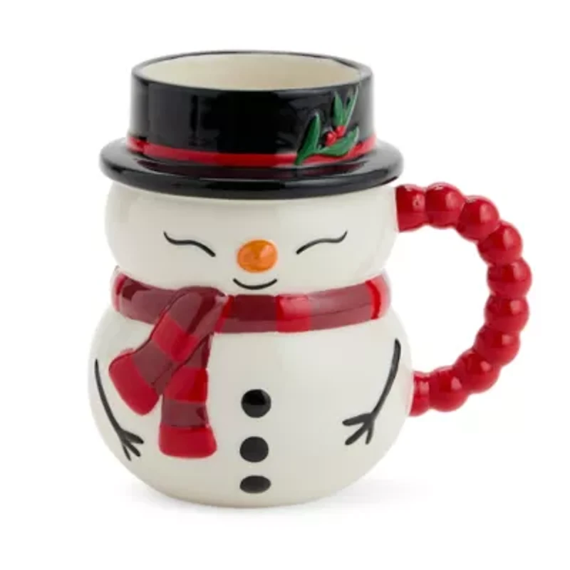 North Pole Trading Co. Sweet Snowman Holiday Coffee Mug