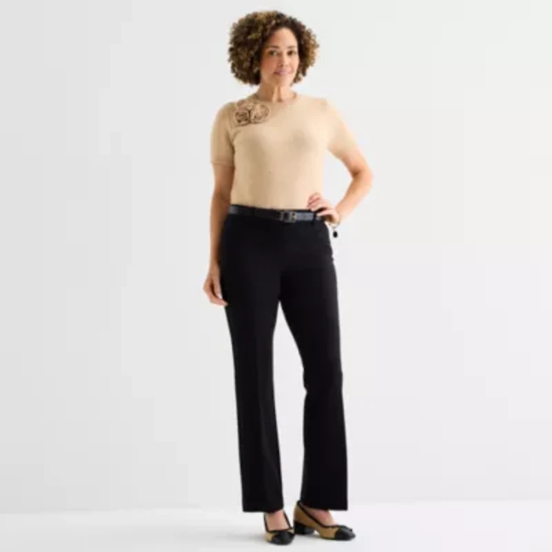 Liz Claiborne Audra Womens Straight Fit Trouser