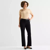 Liz Claiborne Audra Womens Straight Fit Trouser