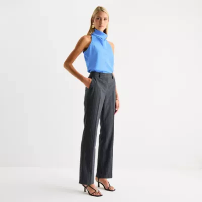 Worthington Womens Straight Trouser