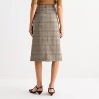 Worthington Womens Long Pencil Skirt