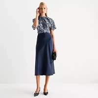 Worthington Womens A-Line Skirt