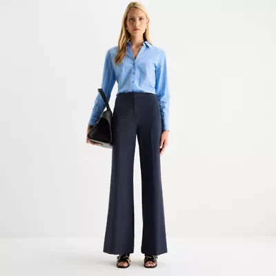 Worthington Womens Flare Trouser