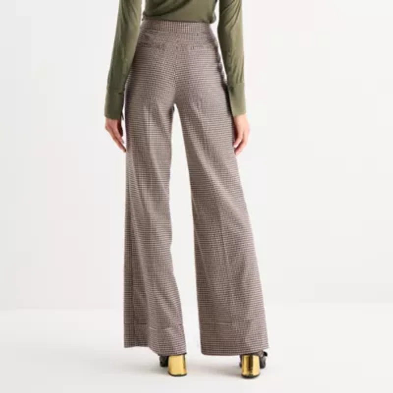 Worthington Womens Flare Regular Fit Trouser