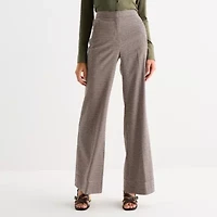 Worthington Womens Flare Regular Fit Trouser