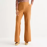 Bold Elements Womens Flare Mid Rise Trouser