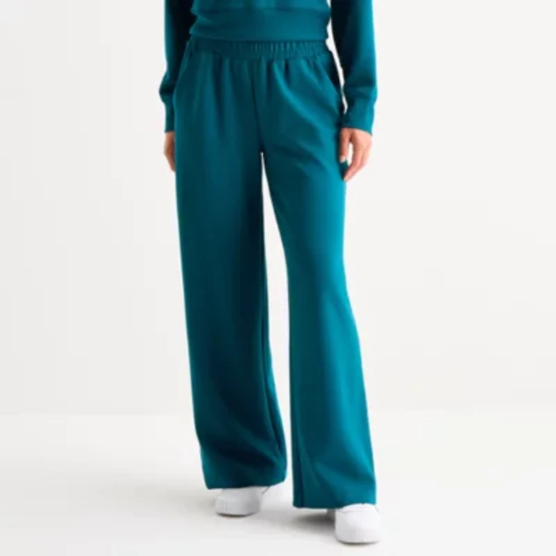 Xersion Womens Scuba Luxe Open Hem Pant