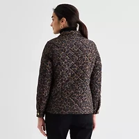 St. John's Bay Womens Heavyweight Quilted Jacket