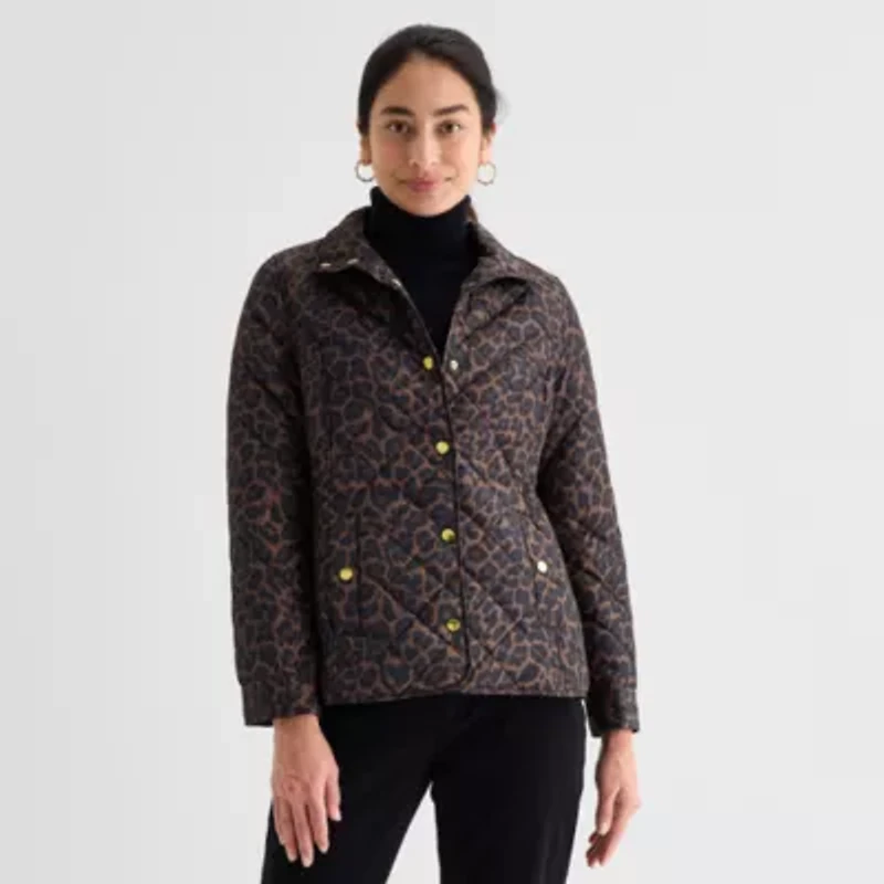 St. John's Bay Womens Heavyweight Quilted Jacket