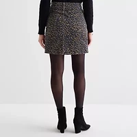 St. John's Bay Womens Midi A-Line Skirt