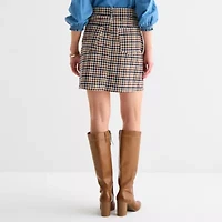 St. John's Bay Womens Midi A-Line Skirt