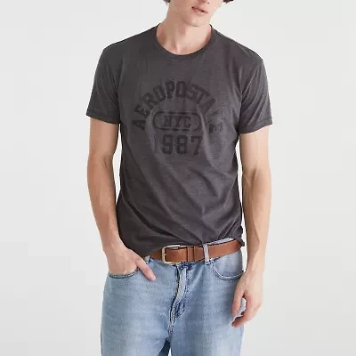 AEROPOSTALE. Mens Short Sleeve Classic Fit Graphic T-Shirt
