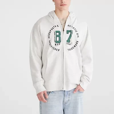AEROPOSTALE Mens Long Sleeve Zipper Hoodie