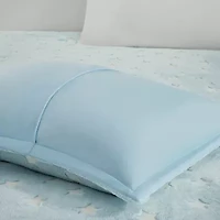Mi Zone Kids Avery Glow In The Dark Plush Comforter Set with decorative pillow