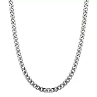  J.P. Army Men's Jewelry Stainless Steel 22 Inch Link Chain Necklace