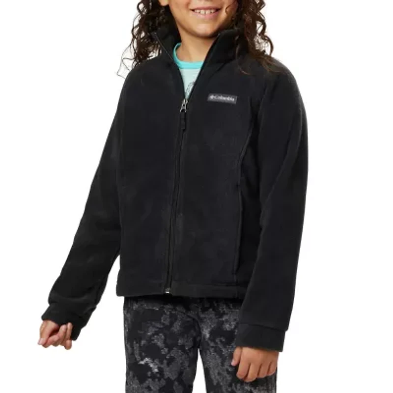 Columbia Benton Springs Little & Big Kid Girls Fleece Lightweight Puffer Jacket