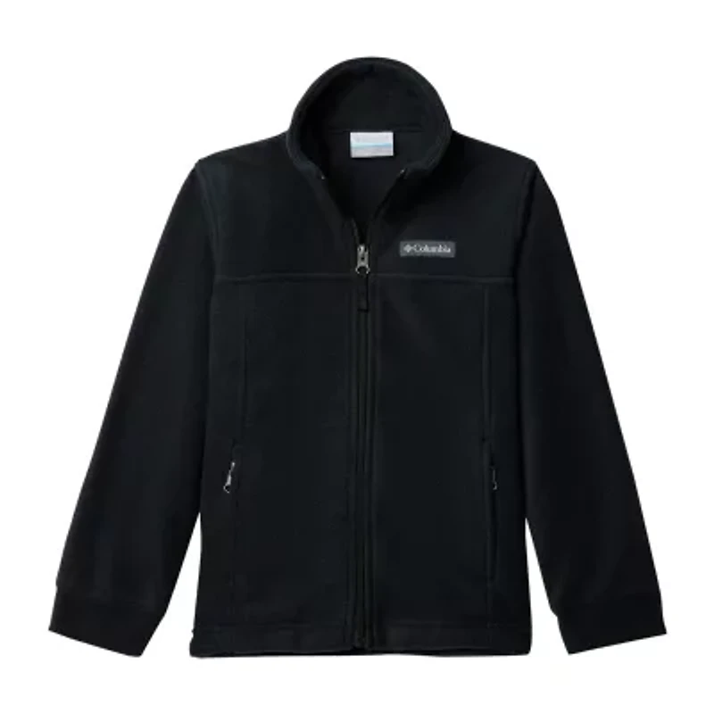 Columbia Steens Mountain Little & Big Kid Boys Fleece Lightweight Puffer Jacket