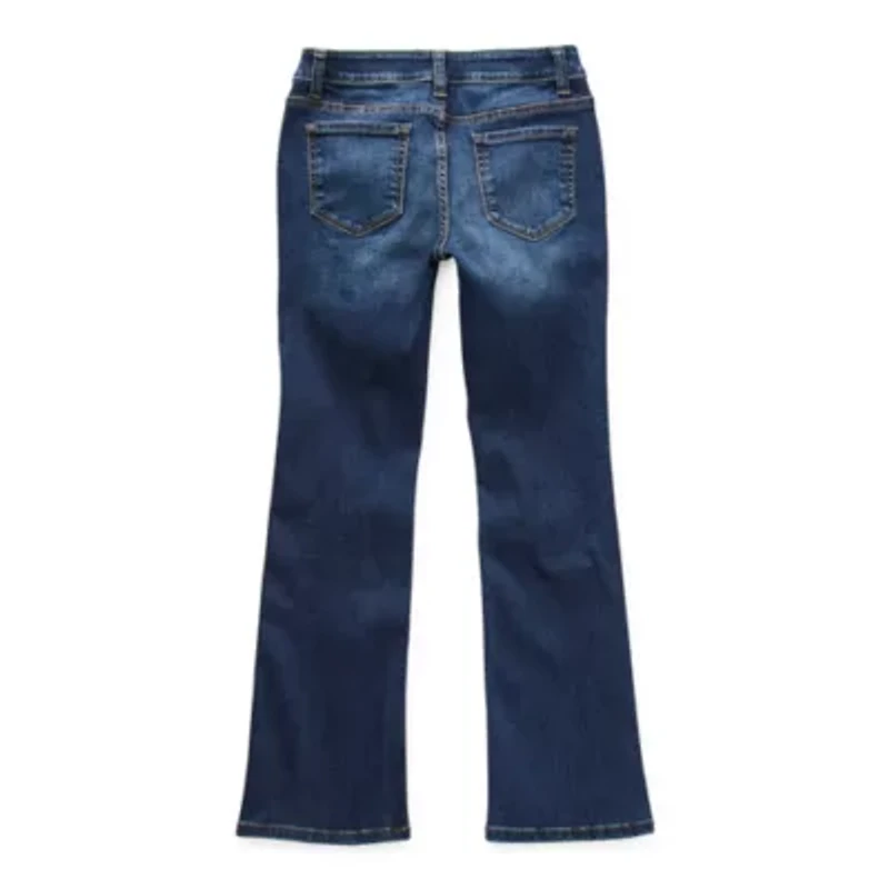 Thereabouts Little & Big Kid Girls Adjustable Waist Stretch Fabric Superflex Bootcut Jean