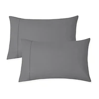 Purity Home Cotton Percale 400tc Deep Pocket Pillowcases