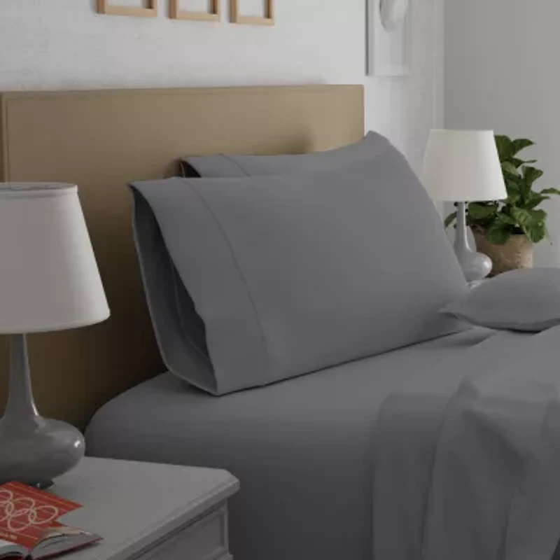 Purity Home Cotton Percale 400tc Deep Pocket Pillowcases