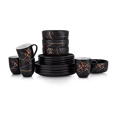 Stone + Lain Zora 16 Piece Dinnerware Set