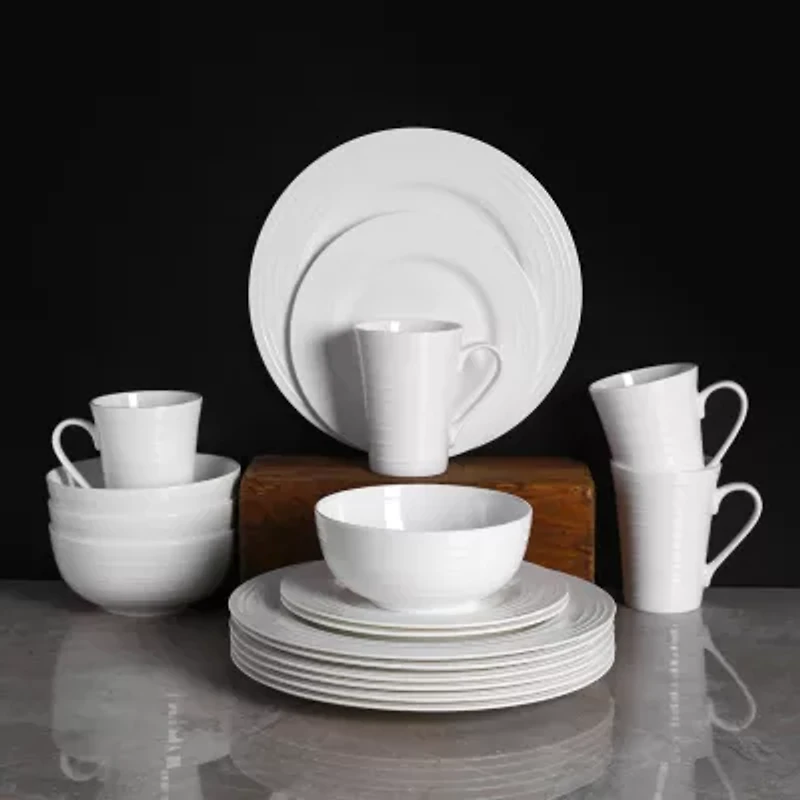 Stone + Lain Sl Eleanor 16-pc. Bone China Dinnerware Set