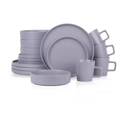 Stone + Lain Cleo 16 Piece Dinnerware Set