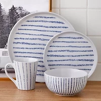 Stone + Lain Nova 16-pc. Stoneware Dinnerware Set
