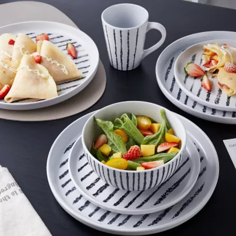 Stone + Lain Nova 16-pc. Stoneware Dinnerware Set