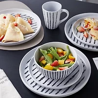 Stone + Lain Nova 16-pc. Stoneware Dinnerware Set