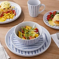 Stone + Lain Nova 16-pc. Stoneware Dinnerware Set