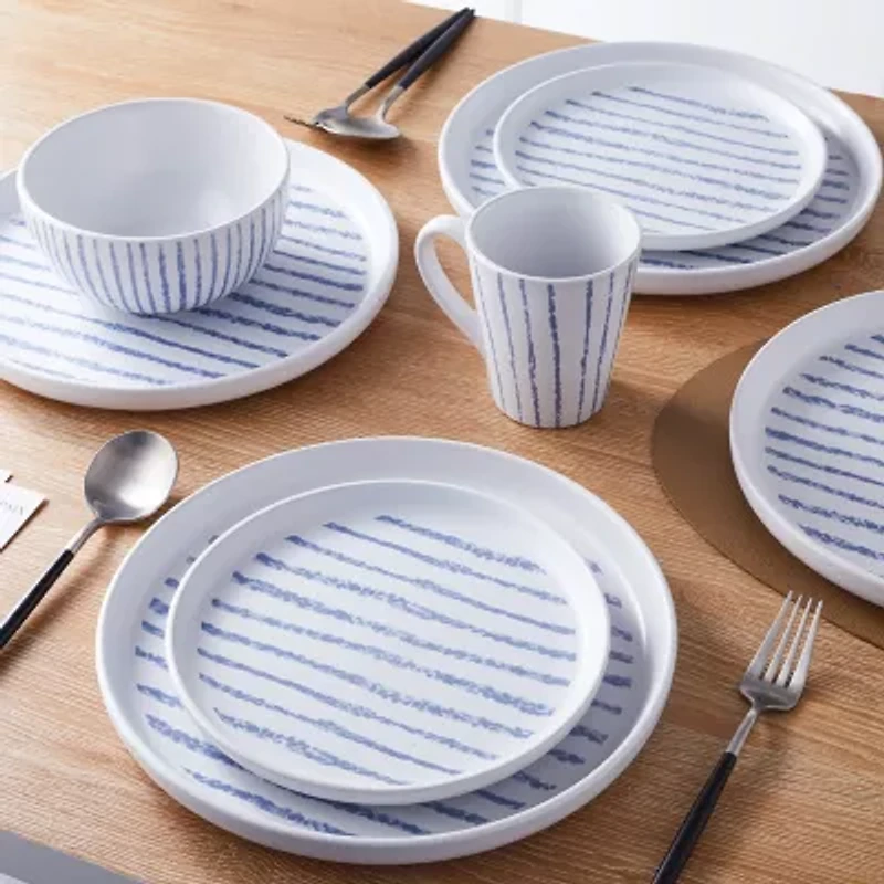 Stone + Lain Nova 16-pc. Stoneware Dinnerware Set