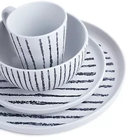 Stone + Lain Nova 16-pc. Stoneware Dinnerware Set