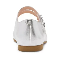 Christie & Jill Dahlia Little Big Kid Girls Round Closed Toe Mary Jane Shoes