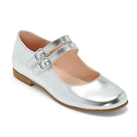 Christie & Jill Dahlia Little Big Kid Girls Round Closed Toe Mary Jane Shoes
